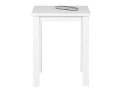 Mesa de centro auxiliar Asgar blanca.