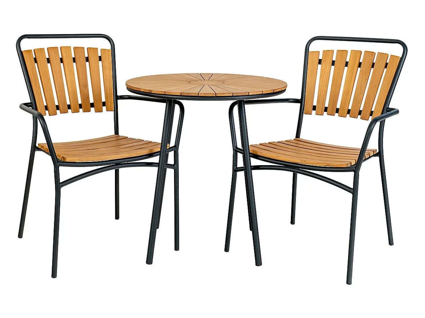 Mesa de Centro Cleveland, Marrón, 70x70x74 cm, Kendra Home