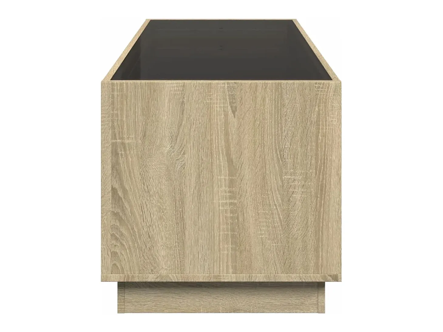 Mesa de centro con Infinity LED roble Sonoma 90x50x50 cm