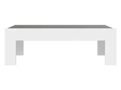 Mesa de centro con Infinity LED blanco 90x50x30 cm