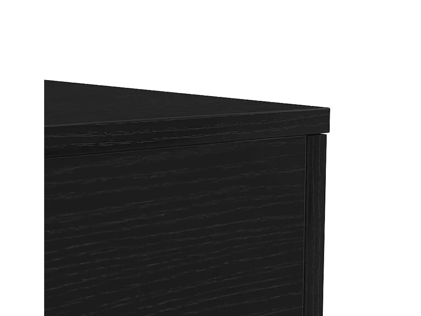 Mesa de centro con luces LED roble negro 90x50x40 cm