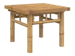 Mesa de centro de bambú 45x45x35 cm