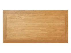 Mesa de centro de madera maciza de roble 90x45x40cm
