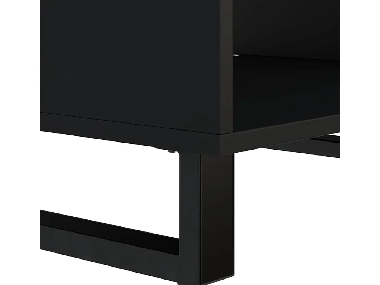 Mesa de centro de madera maciza reciclada 60x50x40 cm