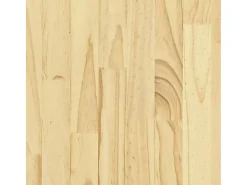 Mesa de centro de madera maciza de pino 110x50x33,5 cm