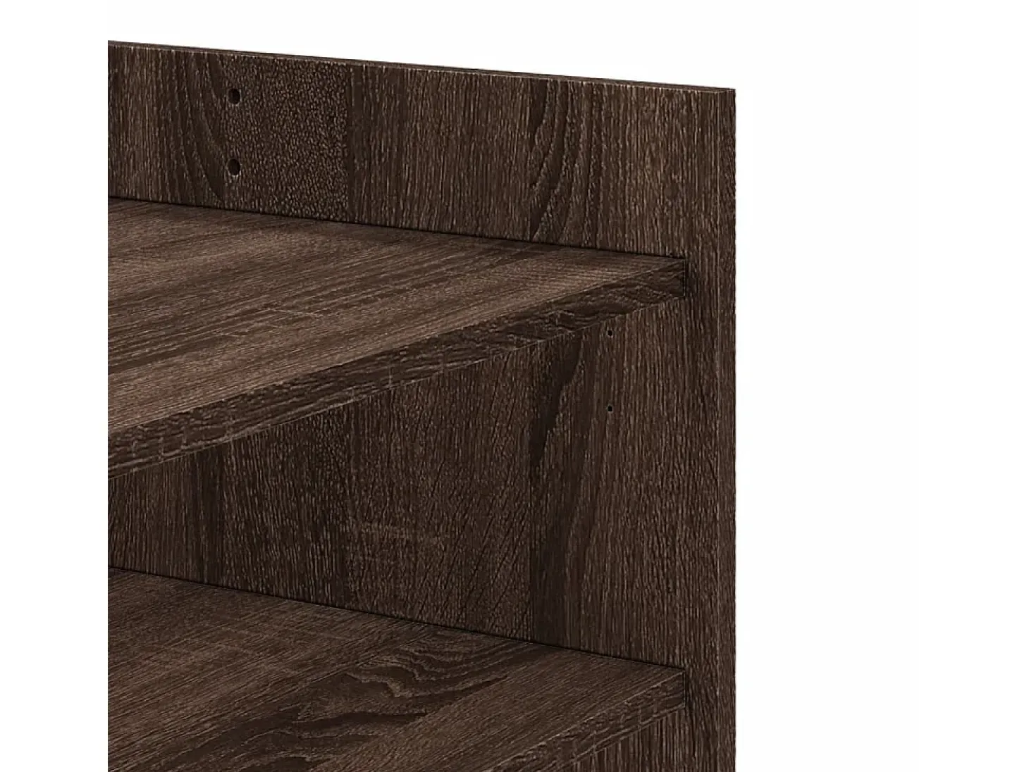 Mesa de centro de madera de ingeniería marrón roble 80x50x50 cm