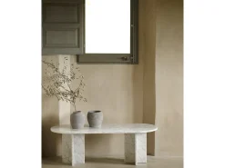Mesa de centro de mármol DECOWOOD de 120x50cm - TOSCANA - DECOWOOD