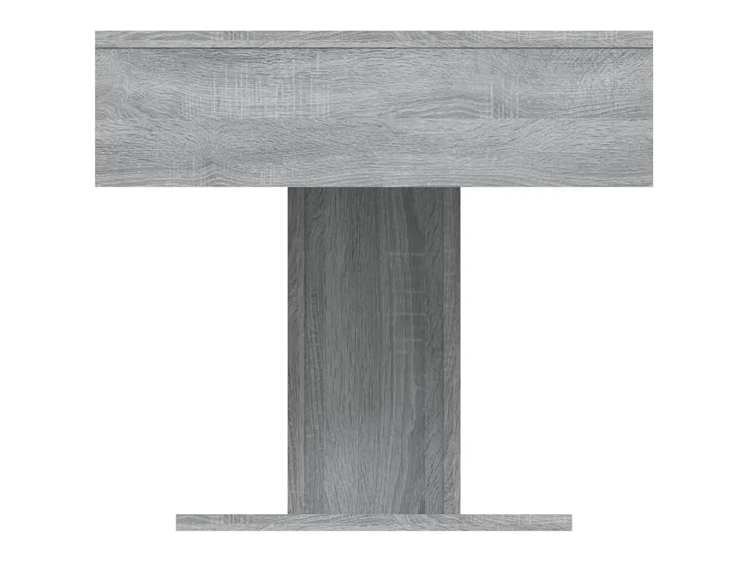 Mesa de centro madera contrachapada gris Sonoma 96x50x45 cm