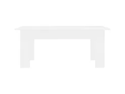 Mesa de centro madera contrachapada blanco 100x60x42 cm ES35898