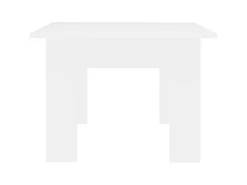 Mesa de centro madera contrachapada blanco 100x60x42 cm ES35898