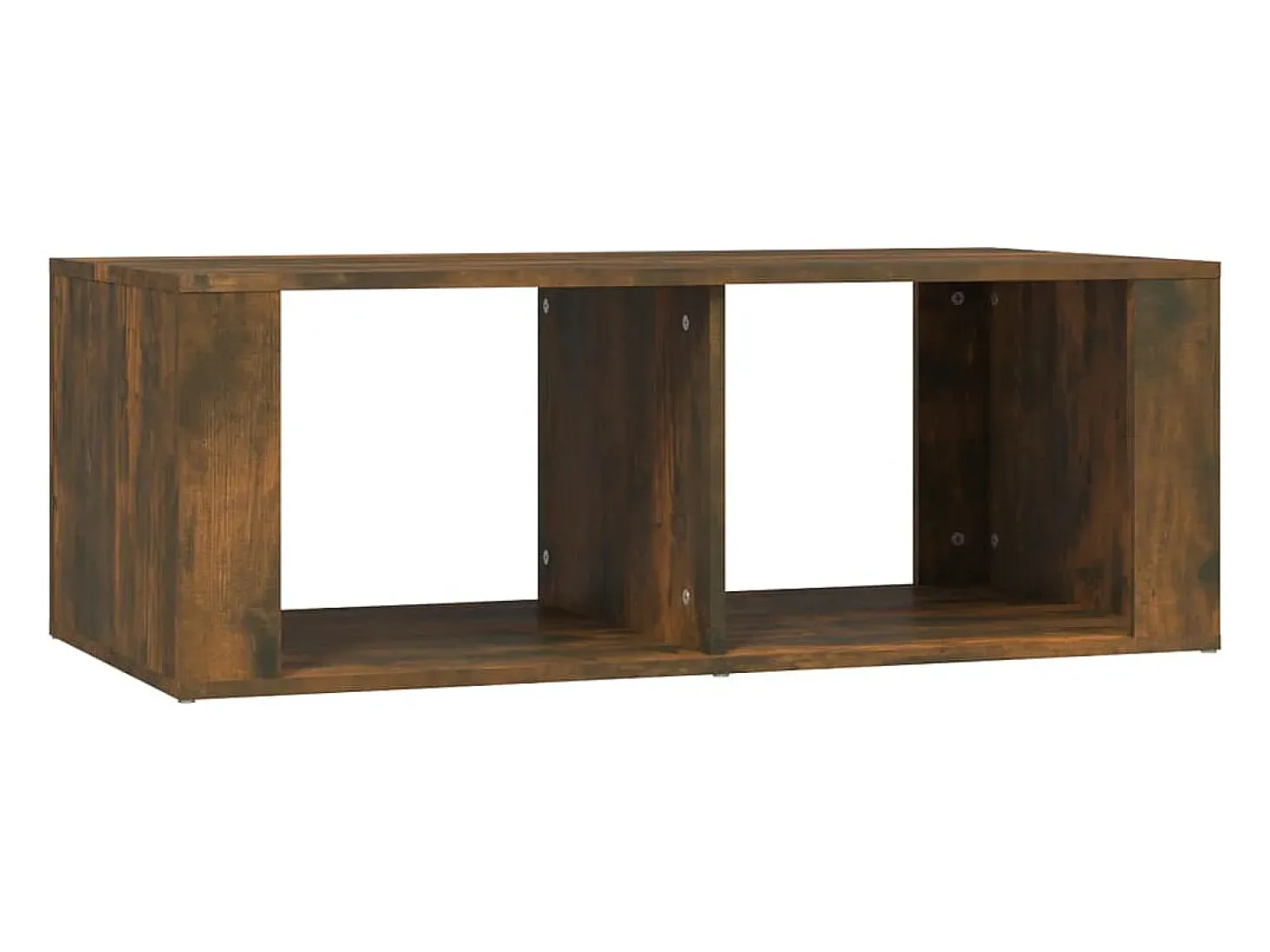 Mesa de centro madera contrachapada roble ahumado 100x50x36 cm