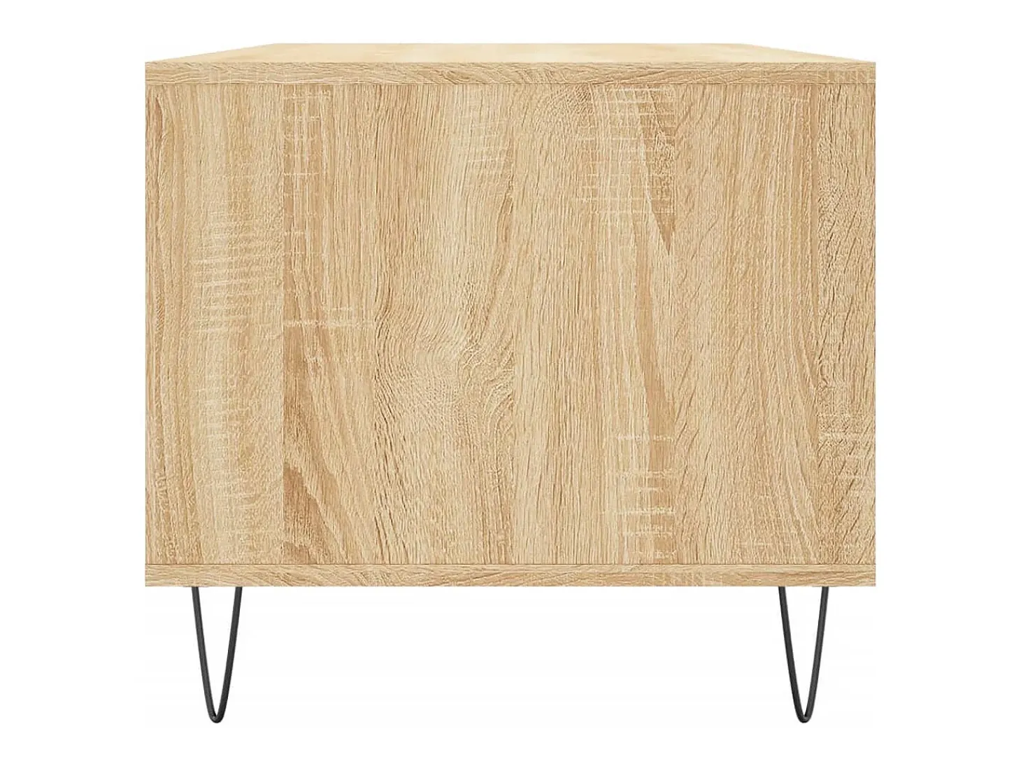 Mesa de centro madera contrachapada roble Sonoma 90x49x45 cm