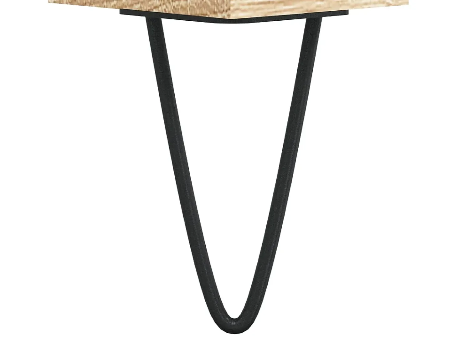 Mesa de centro madera contrachapada roble Sonoma 90x49x45 cm