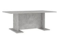 Mesa de centro madera contrachapada gris hormigón 103,5x60x40cm
