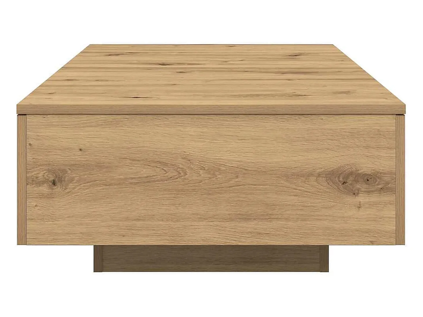 Mesa de centro madera de ingeniería roble artisan 90x60x31 cm