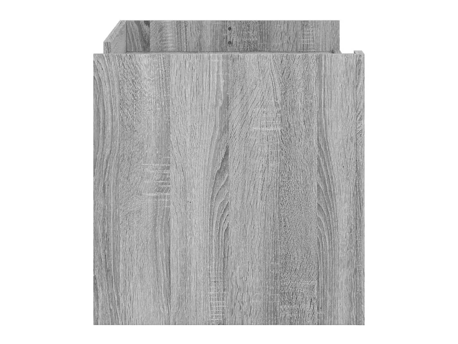 Mesa de centro madera de ingeniería gris Sonoma 100x50x50 cm