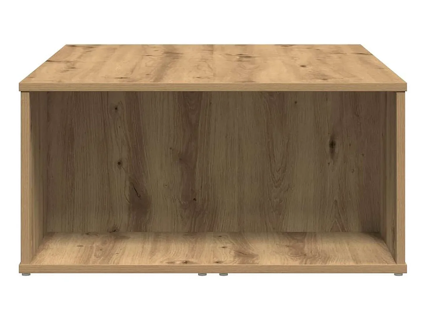 Mesa de centro madera de ingeniería roble artisan 90x67x33 cm