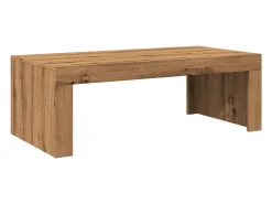 Mesa de centro madera de ingeniería roble artisan 102x50x35 cm