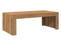 Mesa de centro madera de ingeniería roble artisan 102x50x35 cm