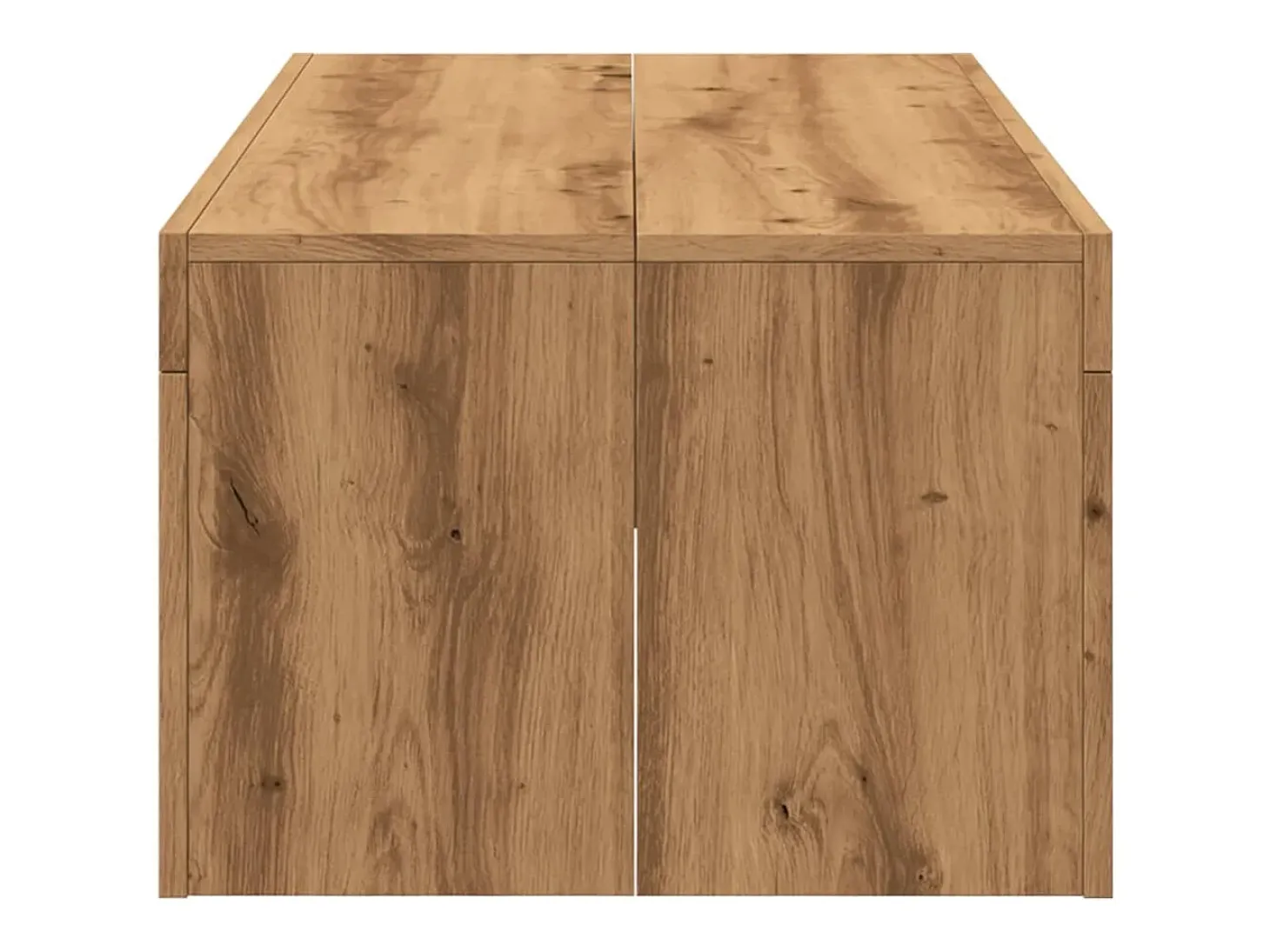 Mesa de centro madera de ingeniería roble artisan 102x50x35 cm
