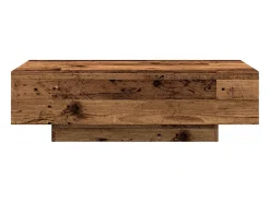 Mesa de centro madera de ingeniería envejecida 100x49,5x31 cm