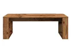 Mesa de centro madera de ingeniería envejecida 102x50x35 cm