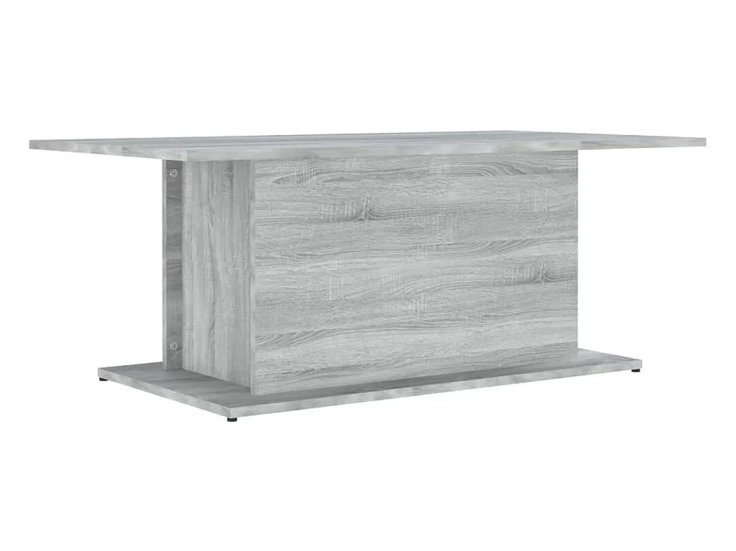 Mesa de centro madera de ingeniería gris Sonoma 102x55,5x40 cm