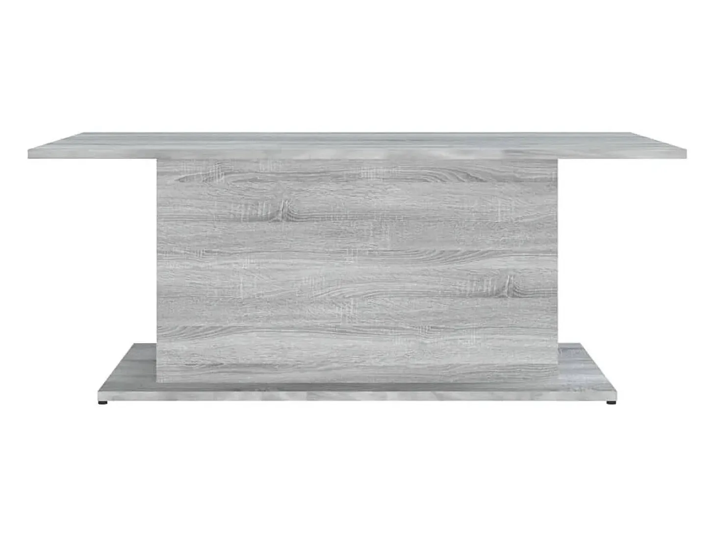 Mesa de centro madera de ingeniería gris Sonoma 102x55,5x40 cm