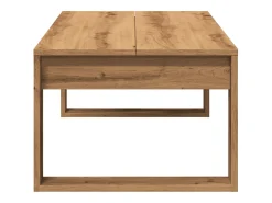 Mesa de centro madera de ingeniería roble artisan 102x50x35 cm