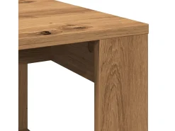 Mesa de centro madera de ingeniería roble artisan 102x50x35 cm
