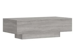 Mesa de centro madera de ingeniería gris Sonoma 100x49,5x31 cm