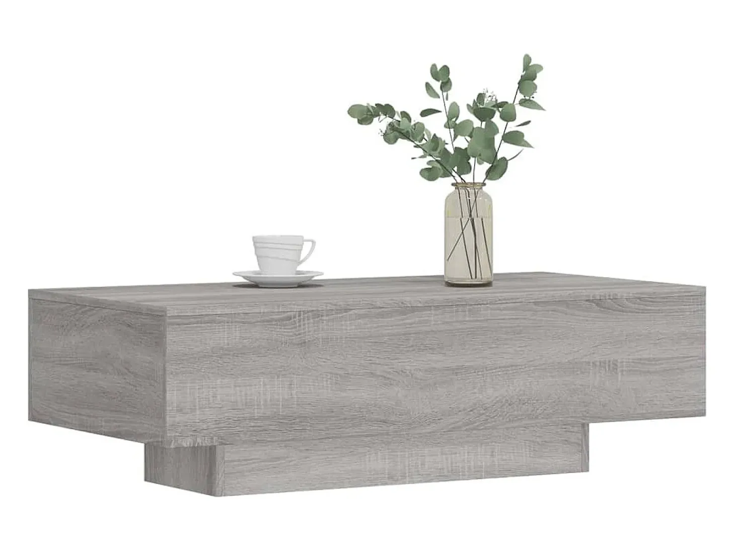 Mesa de centro madera de ingeniería gris Sonoma 100x49,5x31 cm