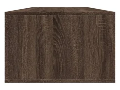Mesa de centro madera ingeniería marrón roble 102x55x35 cm