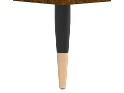 Mesa de centro madera ingeniería roble ahumado 102x44,5x50 cm