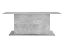 Mesa de centro madera ingeniería gris hormigón 102x55,5x40 cm