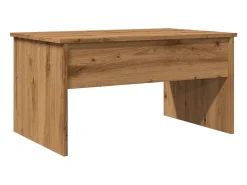 Mesa de centro madera ingeniería roble artisan 80x50,5x41,5 cm