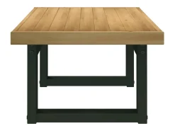 Mesa de centro NOAIN patas en U madera maciza pino 120x60x40 cm