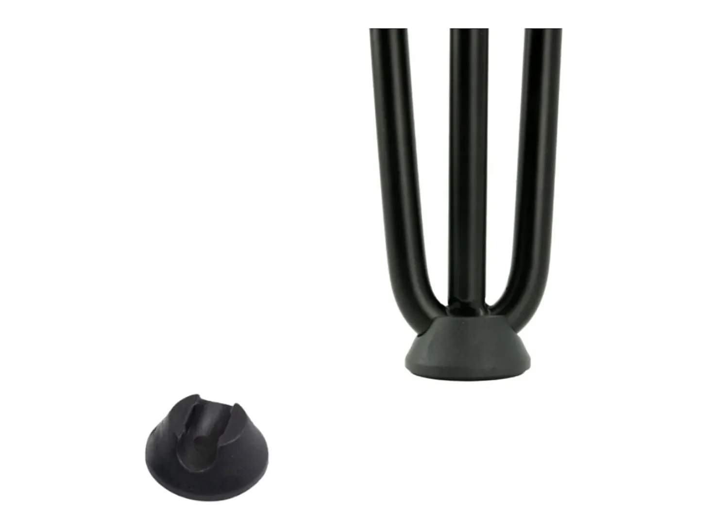 Mesa de centro redonda LAPP, juego Ø50 + Ø68 cm, roble chocolate