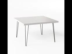 Mesa de centro VIDA 68 x 68 cm para salón, habitación Gris