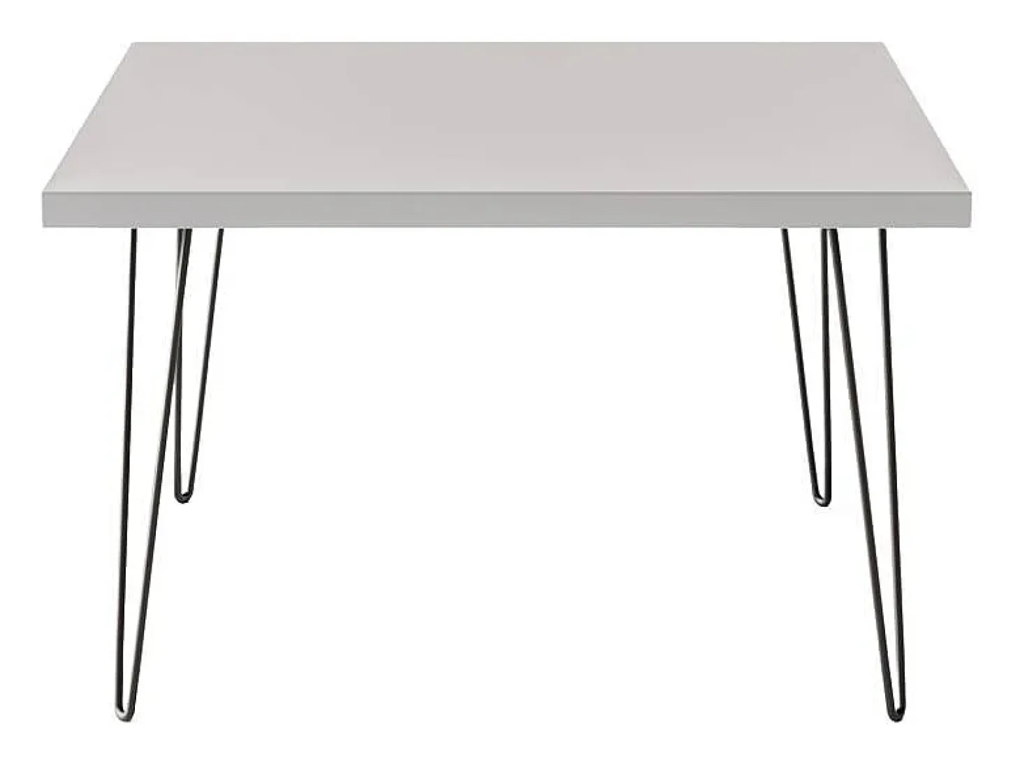 Mesa de centro VIDA 68 x 68 cm para salón, habitación Gris