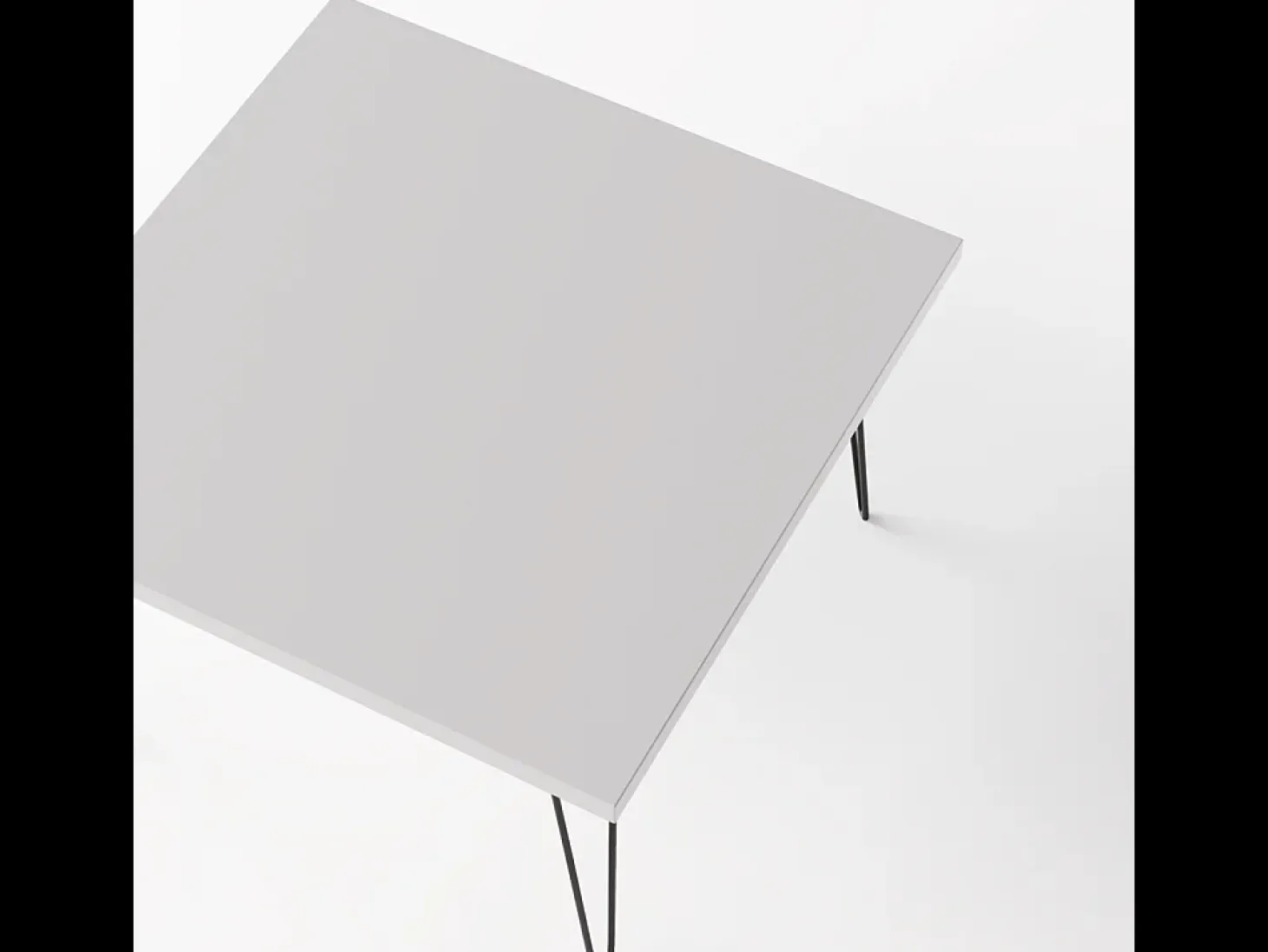Mesa de centro VIDA 68 x 68 cm para salón, habitación Gris