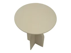 Mesa de Centro VKH800, Beige, 45x45x58 cm, Kendra Home