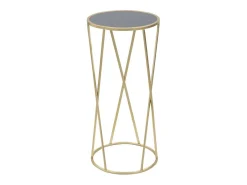 Mesa de Centro VKH601, Oro, 35x35x75 cm, Kendra Home