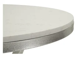 Mesa de Centro VKH807, Plata, 56x56x68 cm, Kendra Home