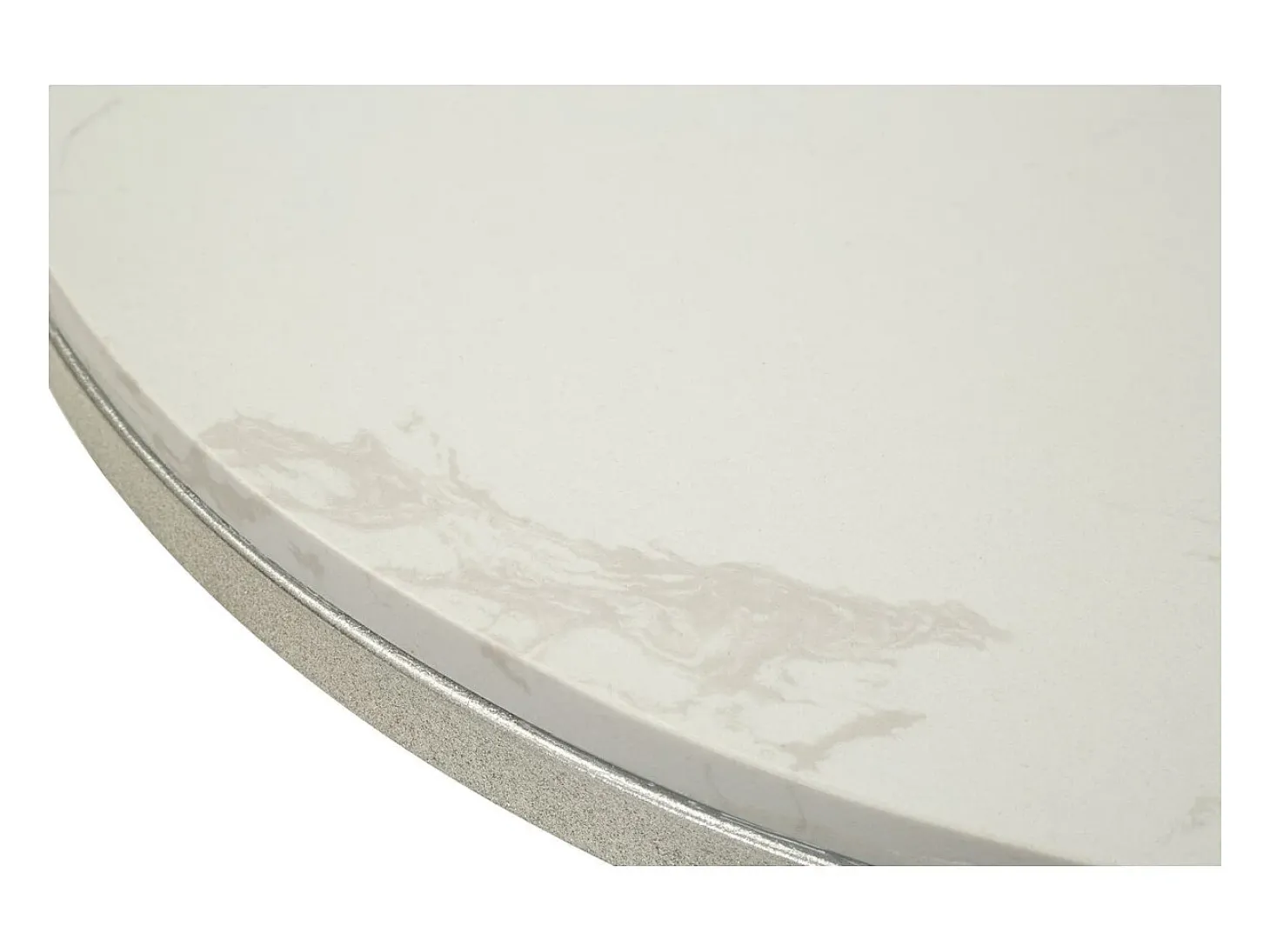 Mesa de Centro VKH807, Plata, 56x56x68 cm, Kendra Home