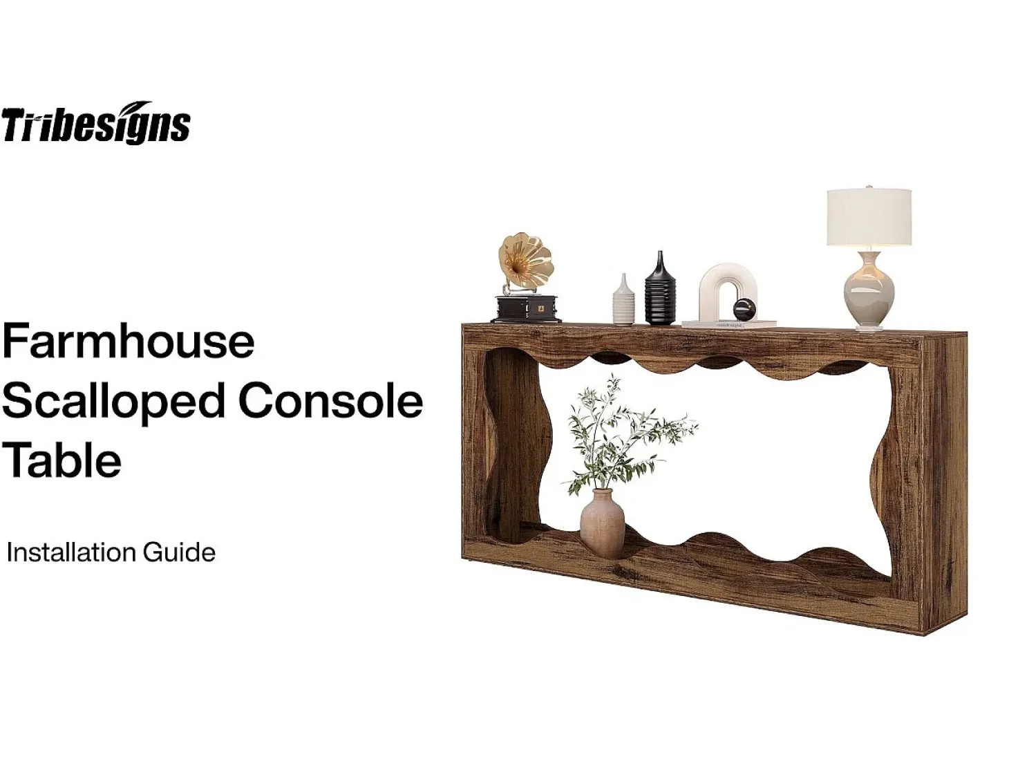 Mesa de consola de granja de 160 cm con espacio de almacenamiento, mesa de sofá detrás del sofá, mesa de entrada larga, mesa de consola estrecha