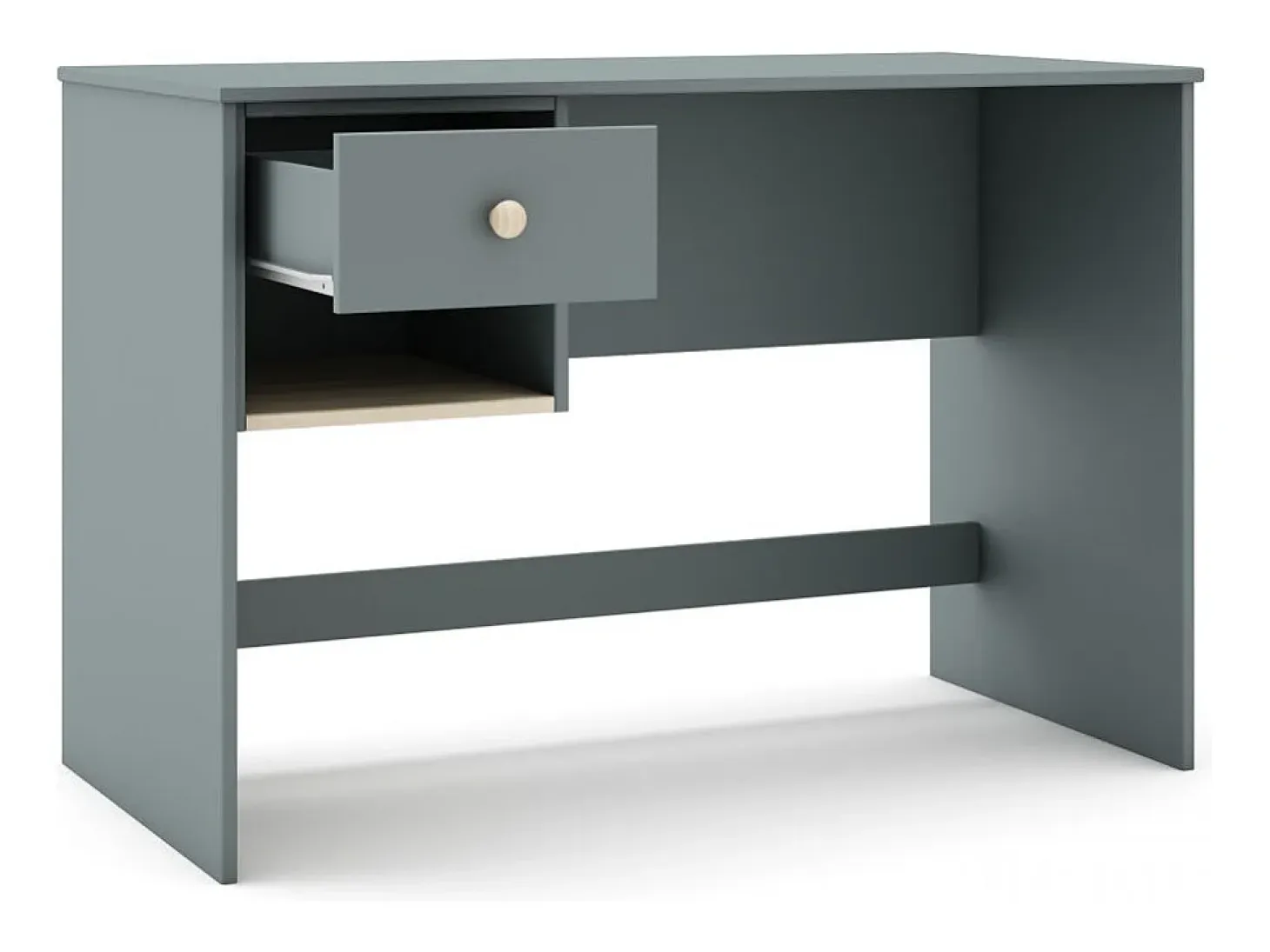Mesa de escritorio Misty Breeze Verde Salvia - Oak Soft