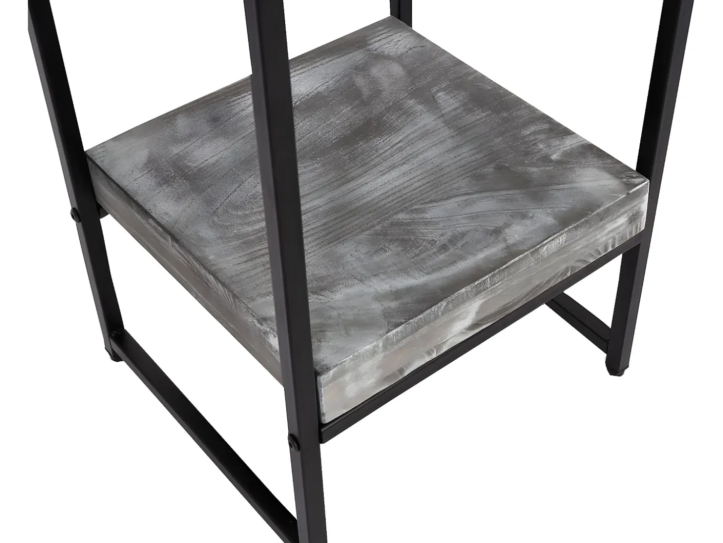 Mesa de flores MCW-K71, gris oscuro, 101cm