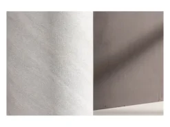 Mesa de rincón York Ø30cm pedestal gris.