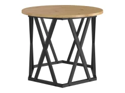 Mesa lateral 2 piezas Roble artisan 50 x 50 x 40 cm